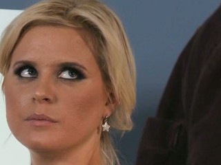 Pretty chap-ally is stimulating clitoris of gal and copulates her